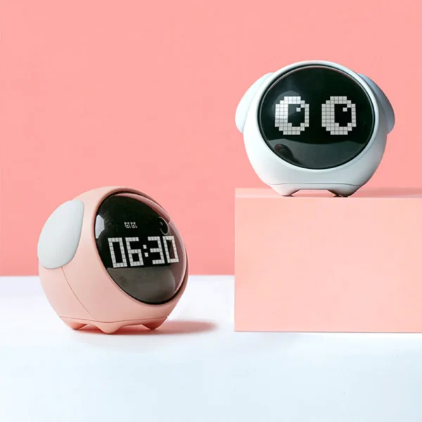 AI Digital Emoji Alarm Clock – Maticals